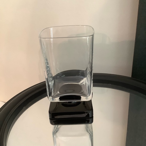 Di Saronno Amaretto Retro Square Glass Footed Vintage Sipping Glass - Picture 3 of 3